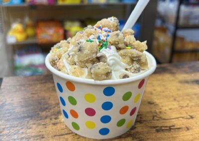 cookie dough sundae